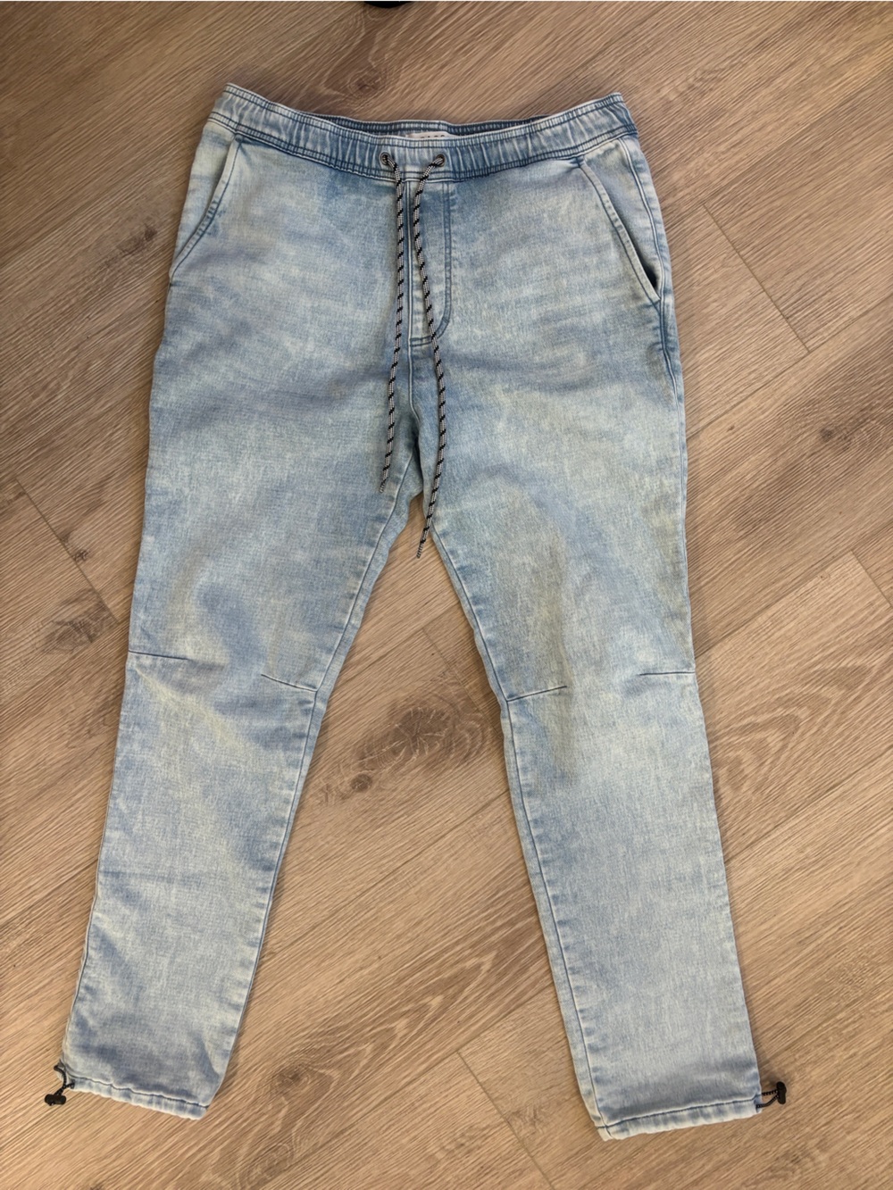 PacSun Light Blue Women's Denim Jogger Jeggings